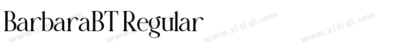 BarbaraBT Regular字体转换